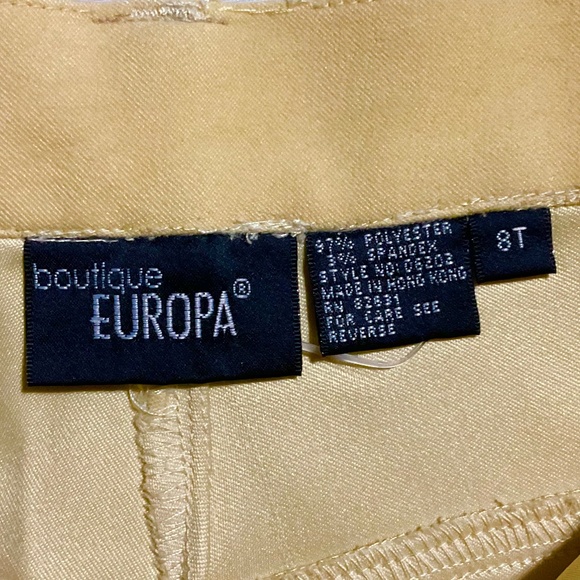 Boutique Europa Buttery Soft Pants. Sz 8T - Picture 7 of 8